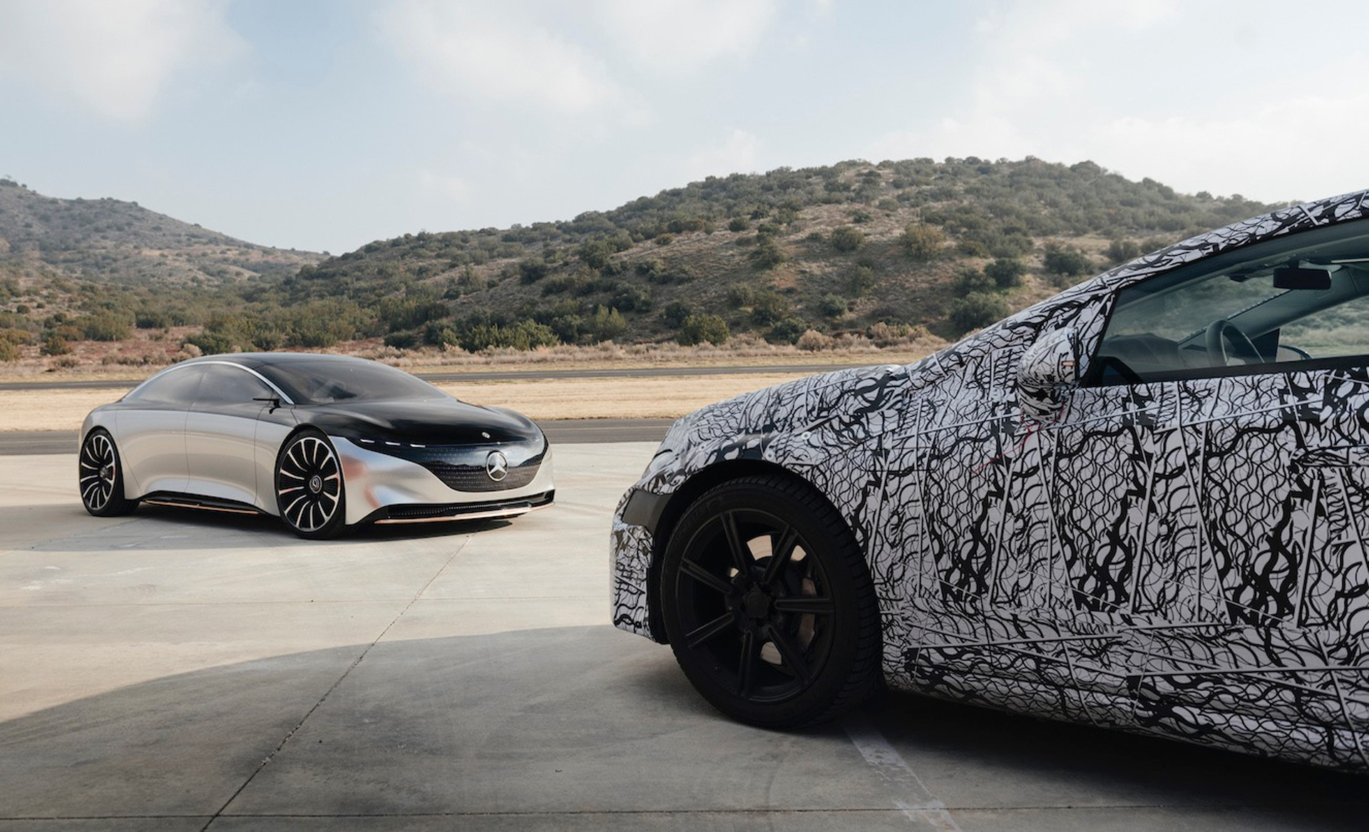 Mercedes-Benz EQS Vs Vision EQS Concept: Which One is Better? - BenzInsider