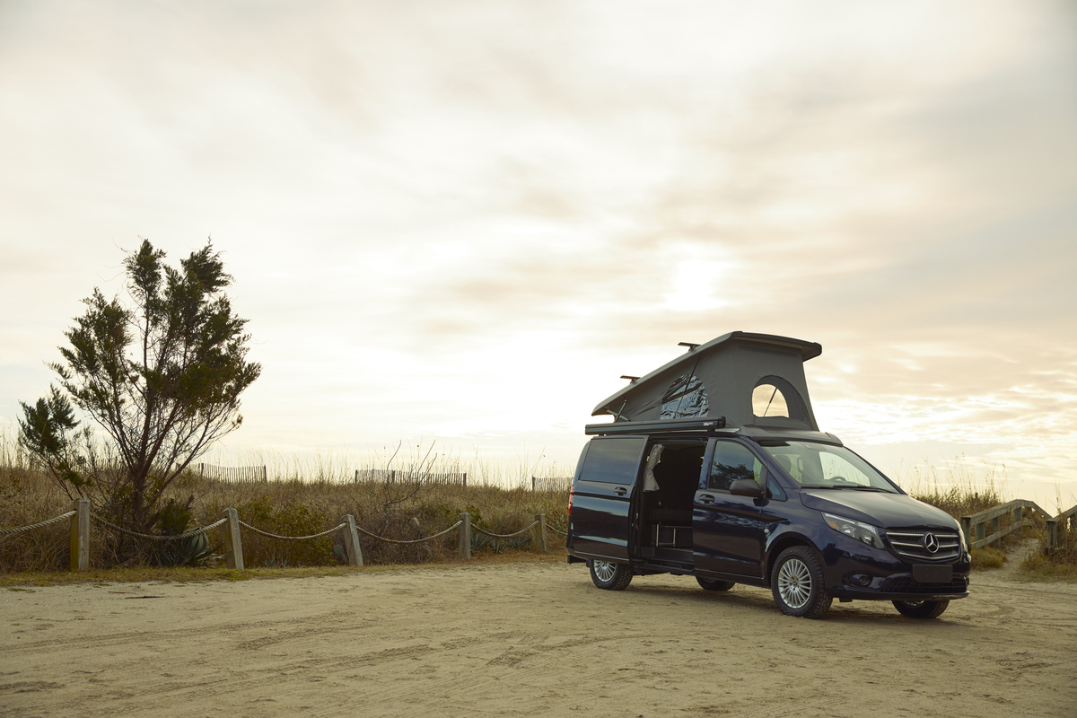 Top 5 Features of the Mercedes-Benz Weekender Pop-Up Camper Van