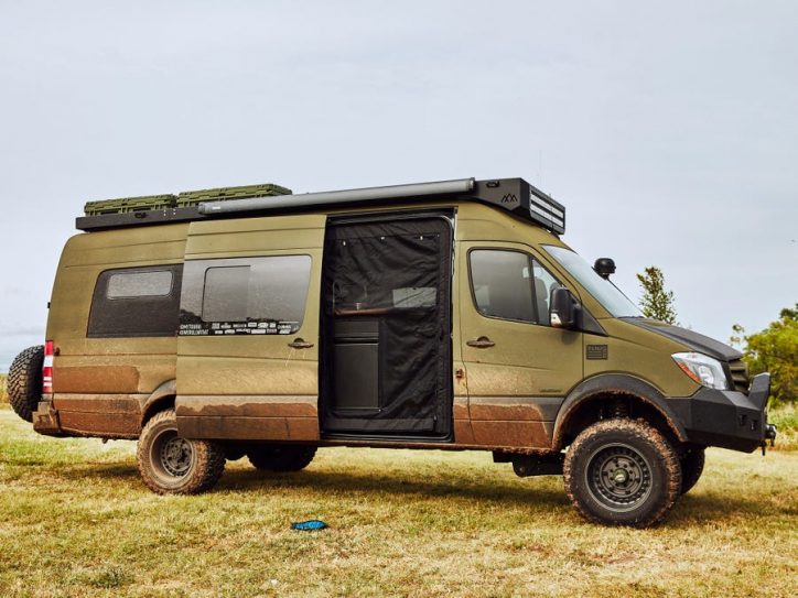 Mercedes-Benz Sprinter Turned Into the Perfect Survival Home on Wheels