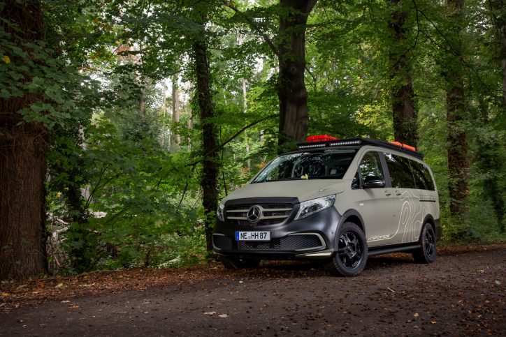 Escape the Urban Jungle with the Mercedes-Benz V-Class GeoTrek