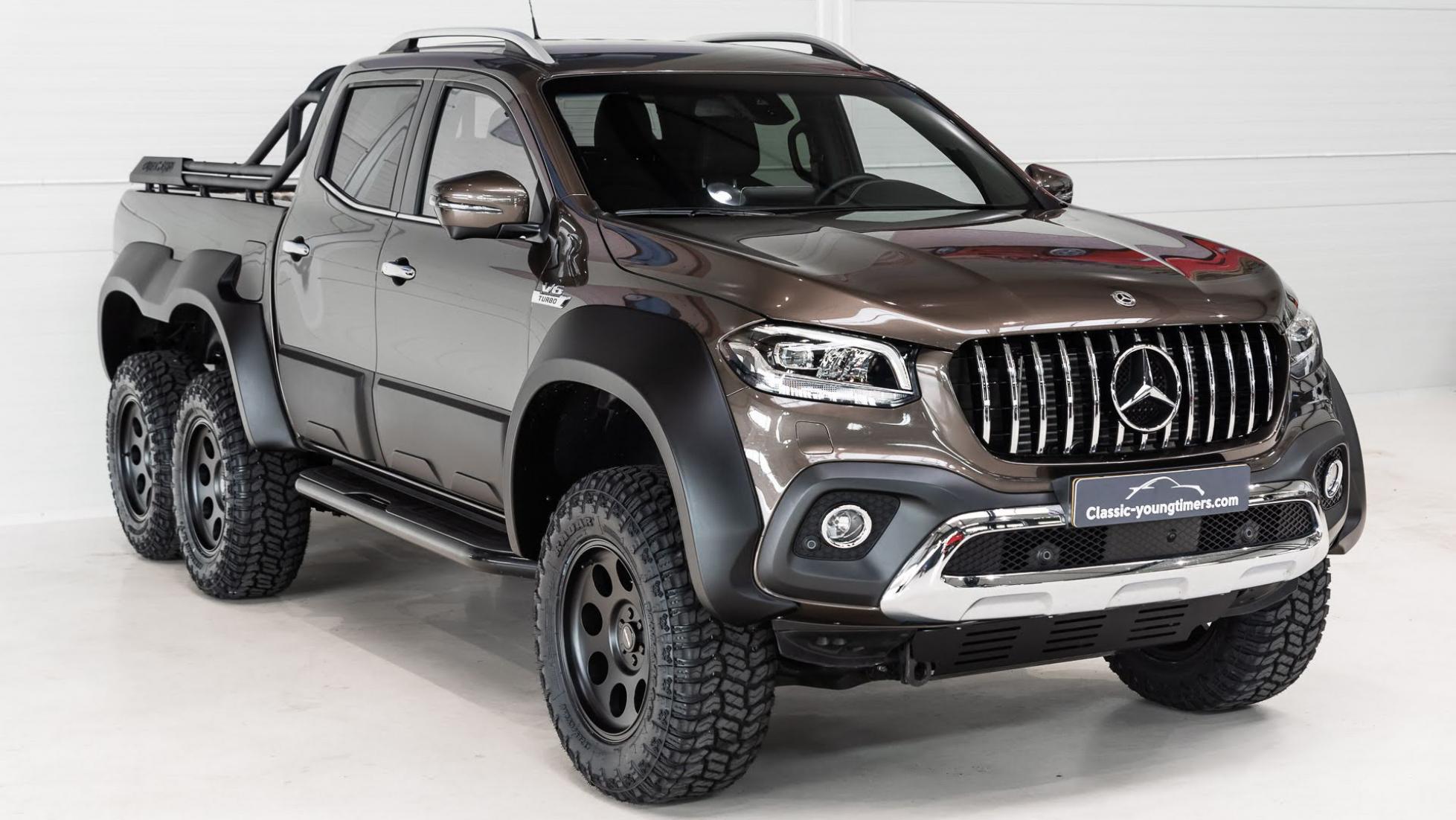 Behold the Almighty MercedesBenz XClass 6x6 Pickup!
