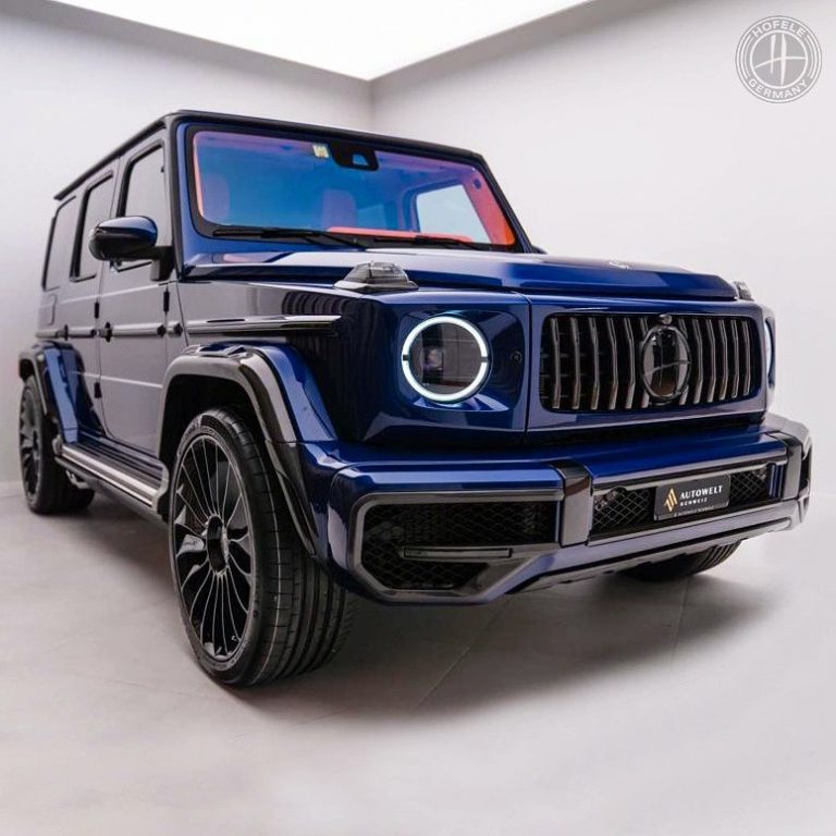 Mercedes-Benz G-Class Gets a Cool Blue Look from Hofele