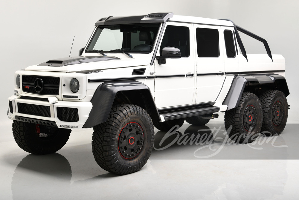 Brabus Mercedes-Benz G63 AMG 6x6 Fetches $1.21M in an Auction