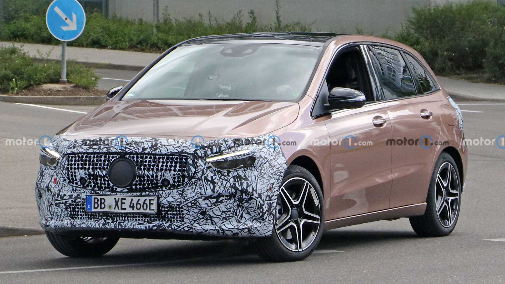 The Mercedes-Benz B-Class Is About To Get A Facelift