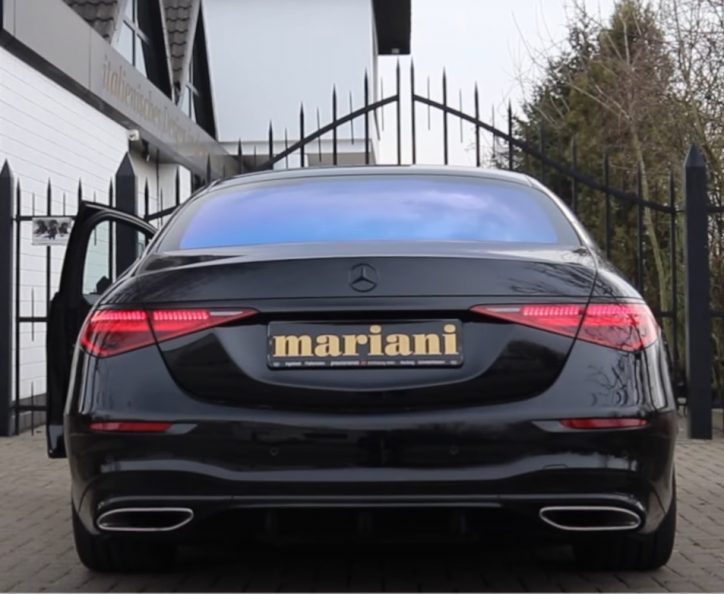 Mariani Gives The Mercedes-Benz S-Class A Murdered-Out Look