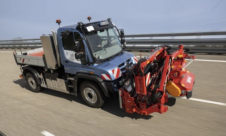 Hydrogen Powered Mercedes Benz Unimog Undergoes Testing 7369