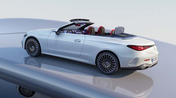 Here's A Glimpse Of The Upcoming Mercedes-Benz CLE Cabriolet