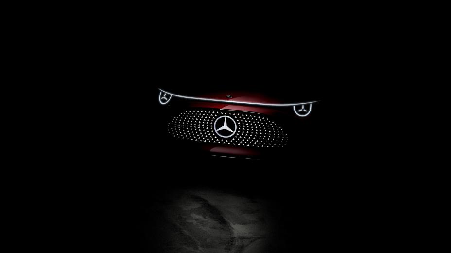 Mercedes-Benz CLA EV Concept Teased Before IAA Mobility - BenzInsider