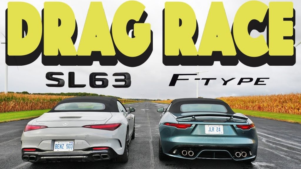 2023 Mercedes-AMG SL 63 Races The 2023 Jaguar F-Type P575R