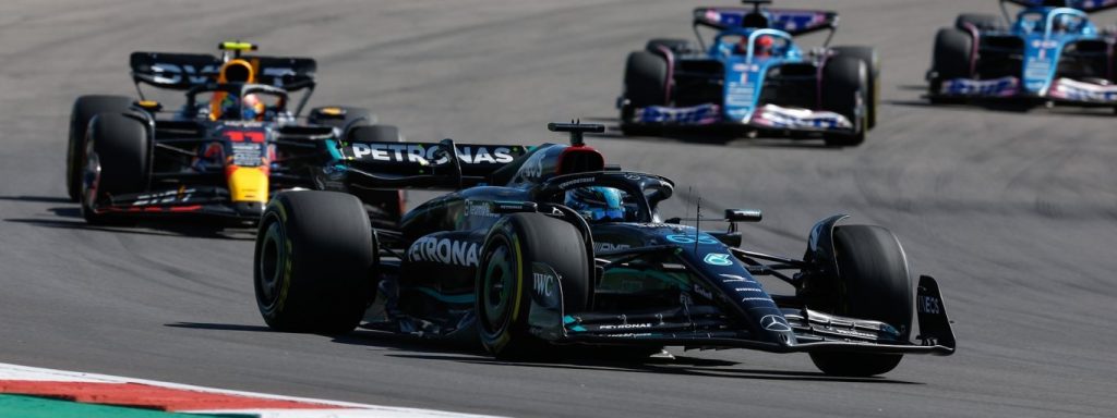 Mercedes F1 at US GP