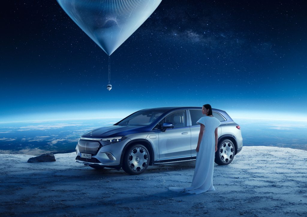 Mercedes-Maybach And Space Perspective Team Up To Promote Spaceflight Sustainability