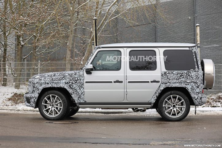 Updated 2025 Mercedes-AMG G63 Spied On The Road