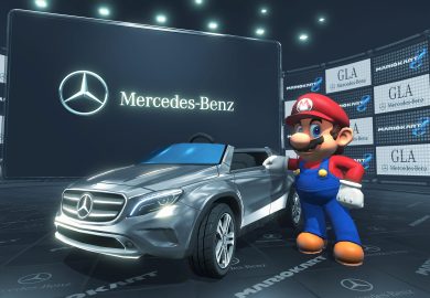 mario kart mercedes