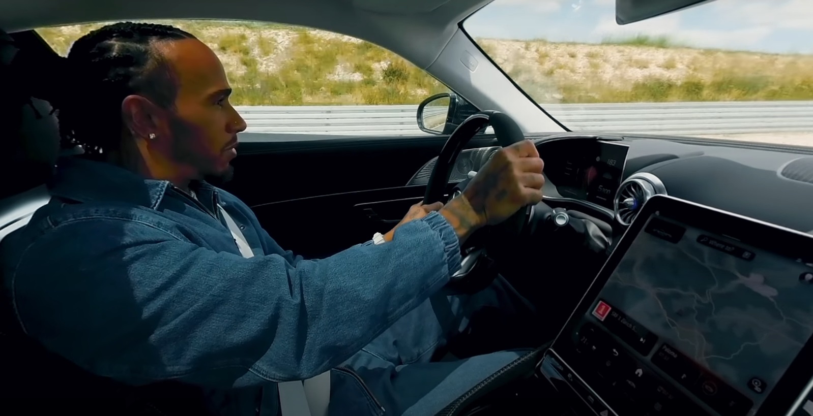 Ride Shotgun With Lewis Hamilton In A Mercedes-AMG GT 63