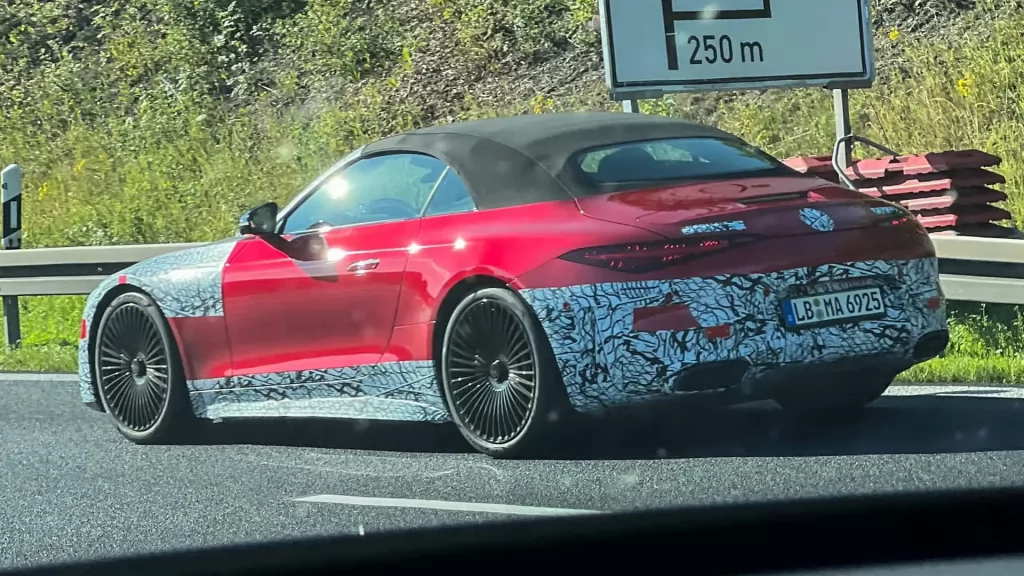 Mercedes-Maybach SL Spy Shots Surface Before Pebble Beach Debut