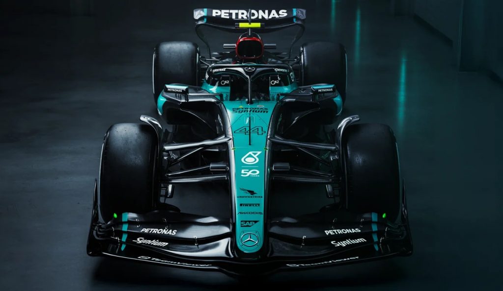 Mercedes F1 Celebrates Petronas’ 50th Anniversary With New Livery