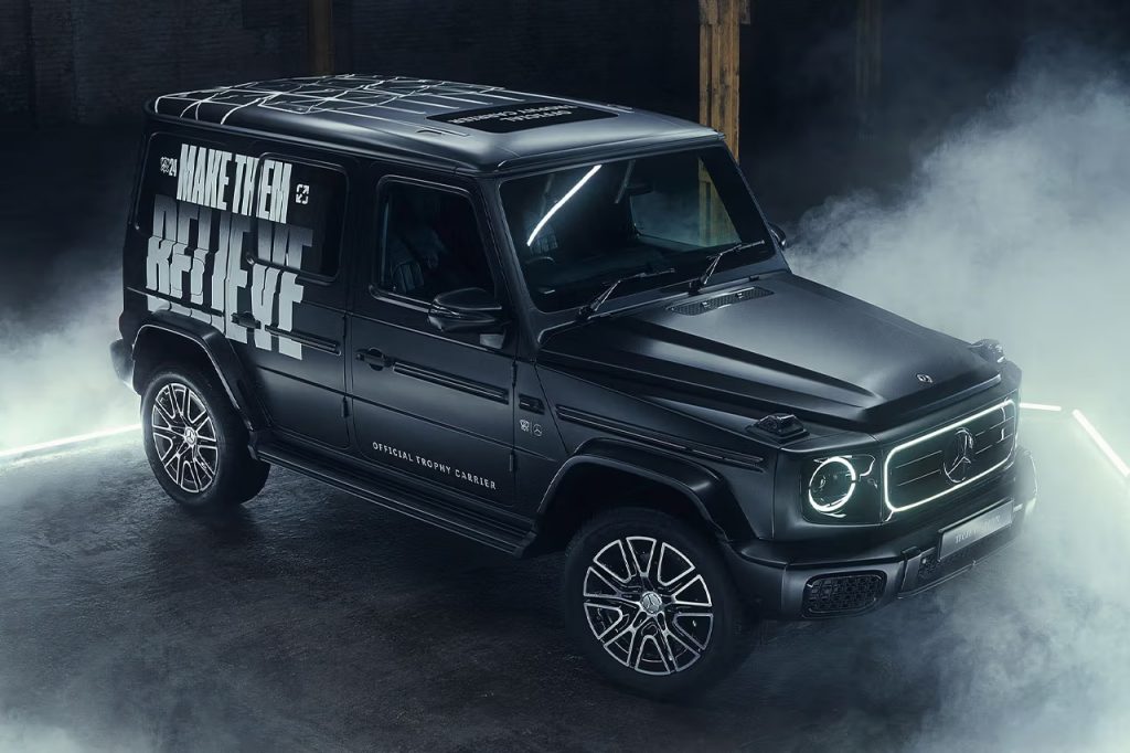 Mercedes-Benz Unveils Custom League Of Legends G-Class EV