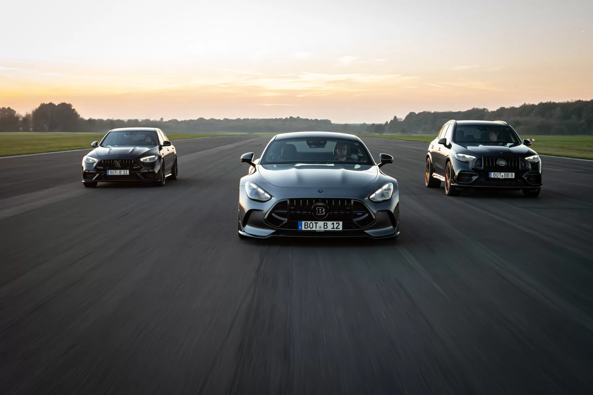 Mercedes-AMG GT 63, C 63, GLC 63 with Brabus 750 and 730 Upgrades