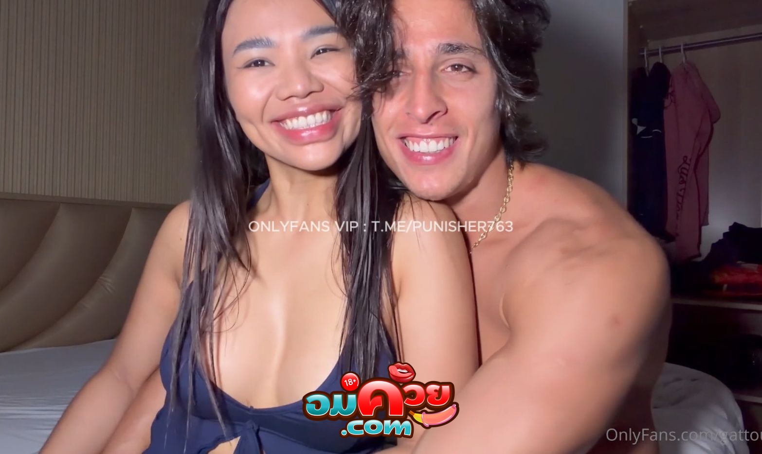 คลิปหลุด โอนลี่แฟน Gattouz0 ยูเซฟ เคลลี ยูเซฟ หนุ่มหล่อล่ำฝรั่งขี้เย็ด จัดสาวเอเชียนมใหญ่หุ่นโคตรดี กระหน่ำแทงนมเด้ง ทำหน้ายั่วเย็ด